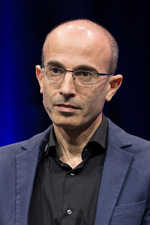 Photo: Martin Kraft · CC BY-SA 4.0 · Wikimedia Commons Yuval Noah Harari